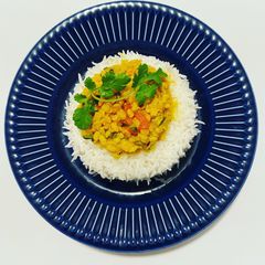 Double Daal (mix of red lentils with yellow moong lentils) #NewyearNewyou #veganuary A picture of Double Daal (mix of red lentils with yellow moong lentils) #NewyearNewyou #veganuary.
