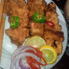 A picture of Awara(tofu)kebab.