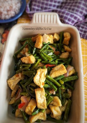 Foto resep Tumis Kacang Panjang Tahu