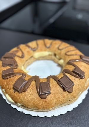 Una foto de Roscón de Reyes con Harina de Espelta (Thermomix)