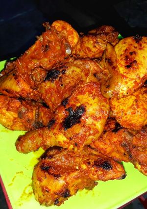 Foto resep Ayam Bakar Bumbu Rujak