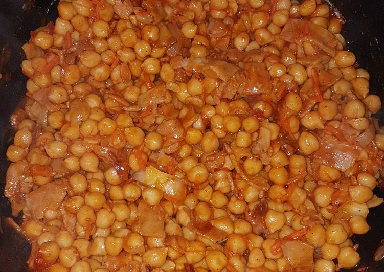Garbanzos fritos