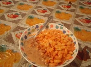 Una foto de Pasta de codo