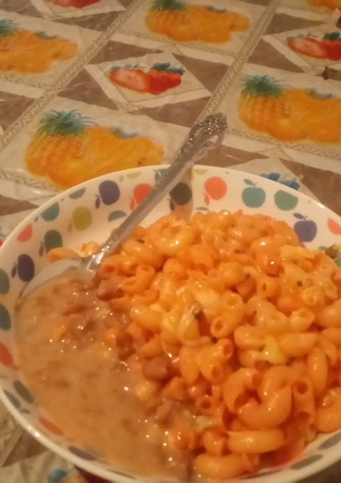Una foto de Pasta de codo