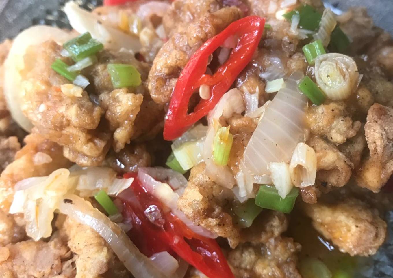 Ayam tepung asam manis