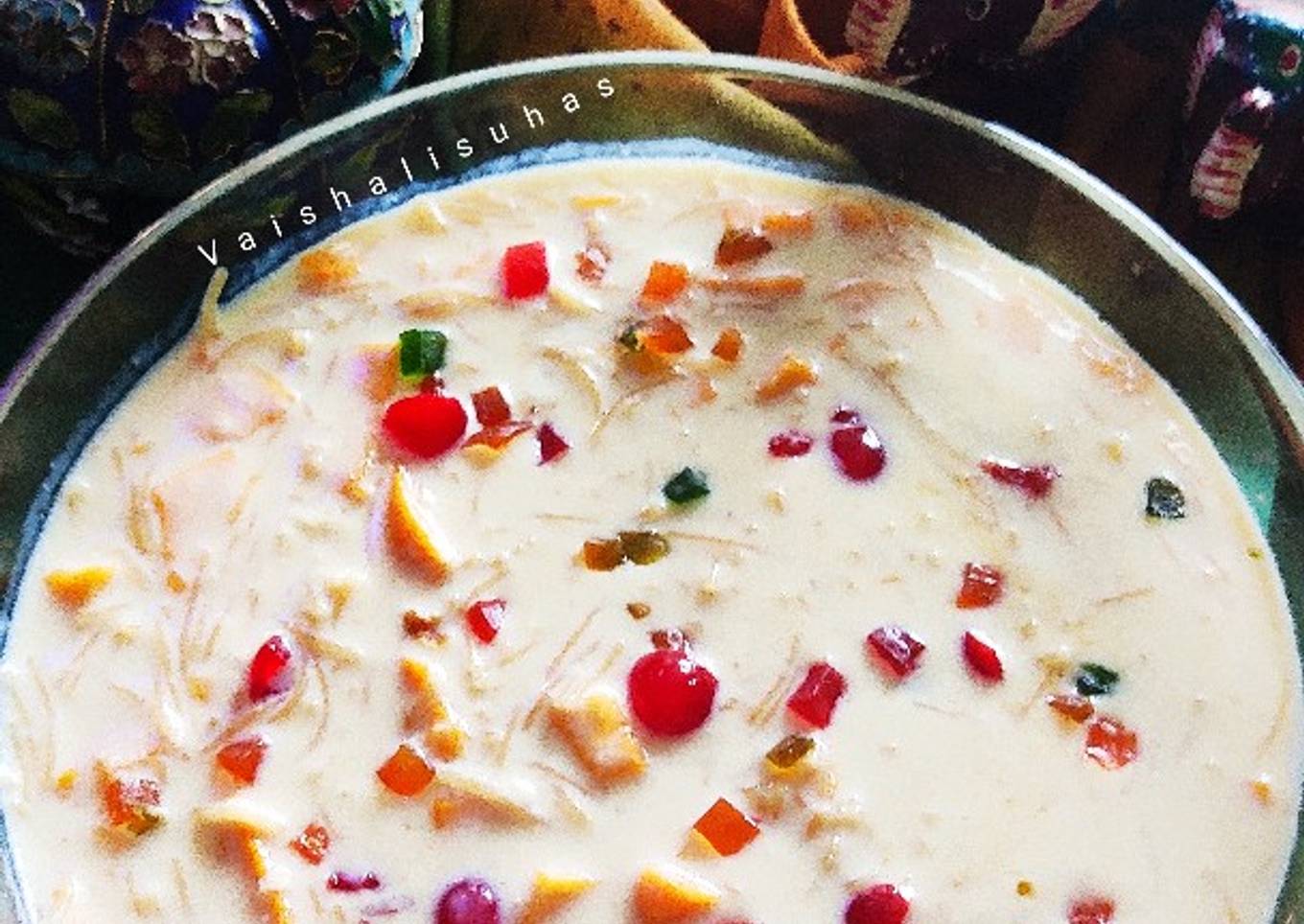 Sevai Fruit Custard