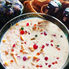 A picture of Sevai Fruit Custard.