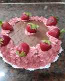 Torta con frutillas. Grace