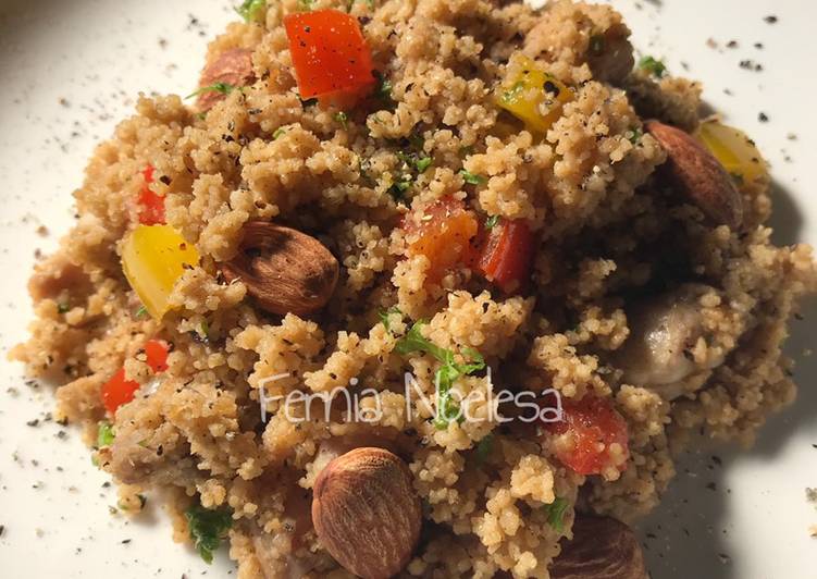 Stir Fry Couscous with Chicken