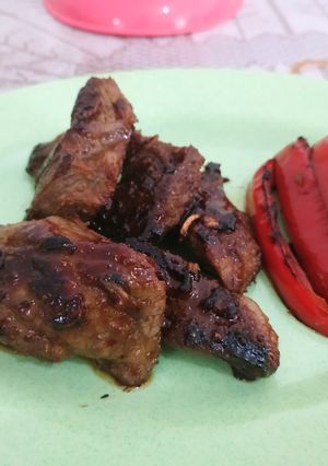Foto resep Daging panggang teplon