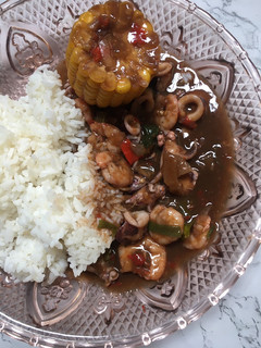 Foto resep Seafood Saus Padang