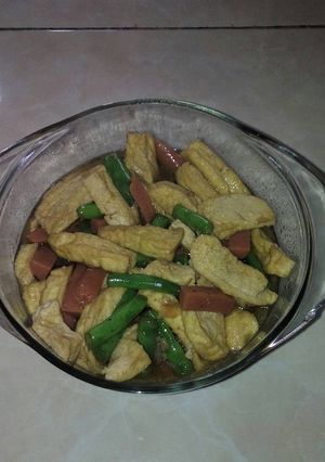 Foto resep Ca BunTaSis (buncis, tahu, sosis) Teriyaki