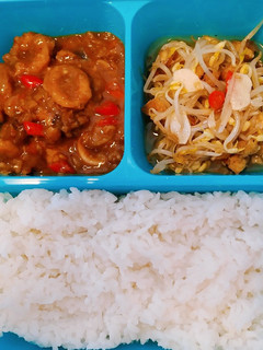 Foto resep Cumi Pedas Manis dan Tumis Tauge Tahu