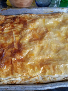 Una foto de Torta de fiambre