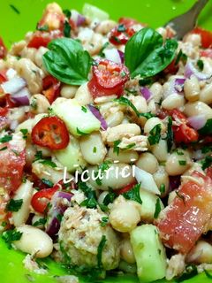 O poză a rețetei Salată de fasole cu ton!.