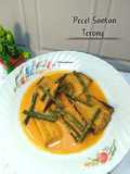 Pecel Santan Terong