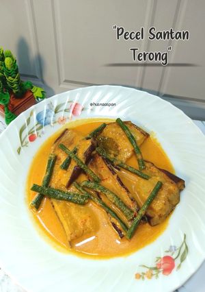 Foto resep Pecel Santan Terong
