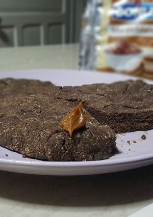 Una foto de Torta de chocolate con avena!