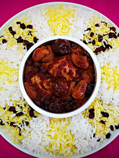 عکسی از دستور خورشت شیرین قاتق گیلانی