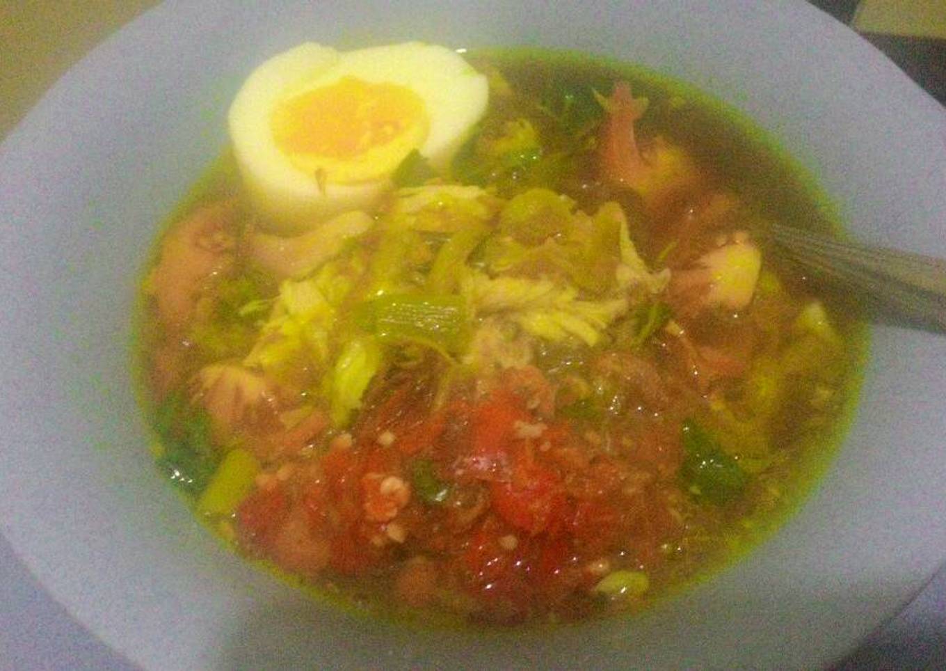 Soto ayam mantap