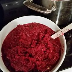 AIP Beet Salsa, nightshade free A picture of AIP Beet Salsa, nightshade free.