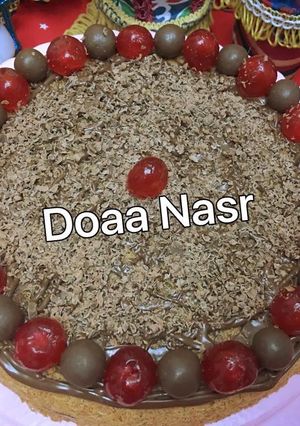 صورة لوصفة تورتة كنافة