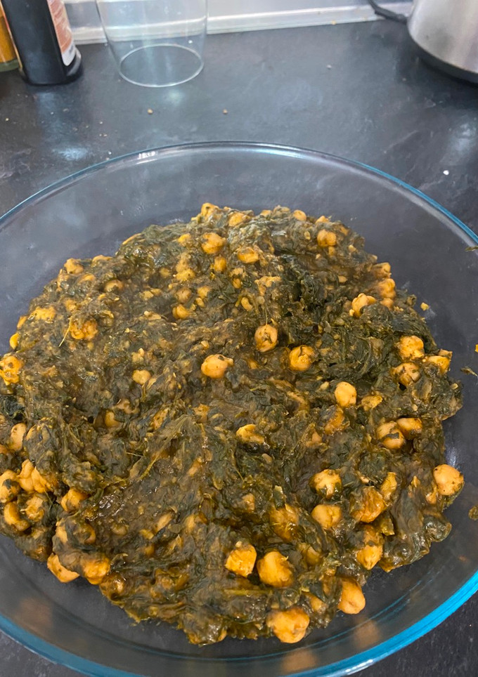 Una foto de Espinacas con garbanzos a la andaluza Thermomix para 2