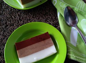 Foto resep Puding Susu Kopi Coklat