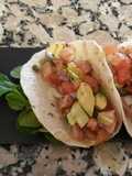Salmon Ceviche Tacos