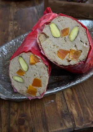 عکسی از دستور کالباس مرغ خانگی
