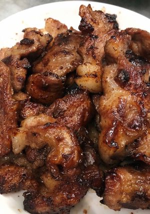 Hình của món Thịt BBQ tự chế.
