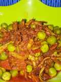 Sambal teri buah cempokak