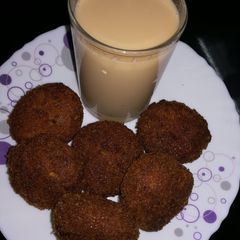 Chicken cutlet or chicken tikki A picture of Chicken cutlet or chicken tikki.
