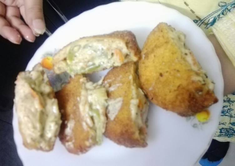 Simple Way to Make Perfect Chicken pockets