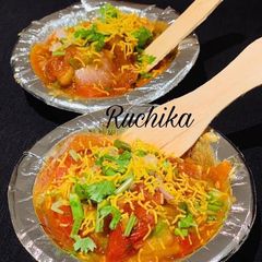 Banarasi Tamatar ki chaat A picture of Banarasi Tamatar ki chaat.
