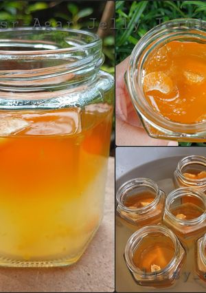 Foto resep Agar-Agar Jelly Jeruk 🍊