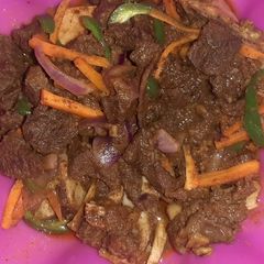 A picture of Shredded beef.
