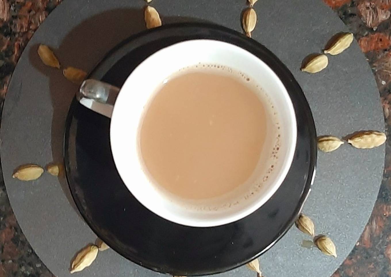 Ginger cardamom tea