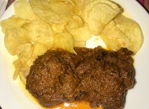 Una foto de Carrillada ibérica con Vino Tinto (Thermomix)