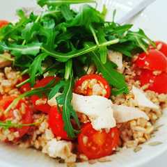 Foto di Insalata di pollo & farro