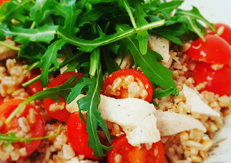 Insalata di pollo & farro