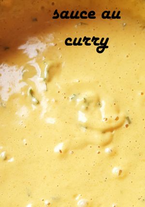 Une photo de Sauce au curry