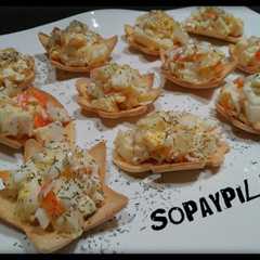 Una foto de Tartaletas tropicales