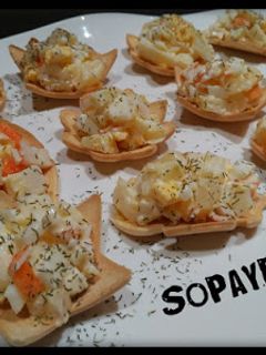 Una foto de Tartaletas tropicales