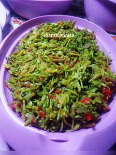 Foto resep 14. Tumis kembang pepaya #BikinRamadhanBerkesan
