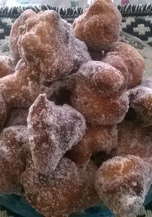 Una foto de Buñuelos de banana