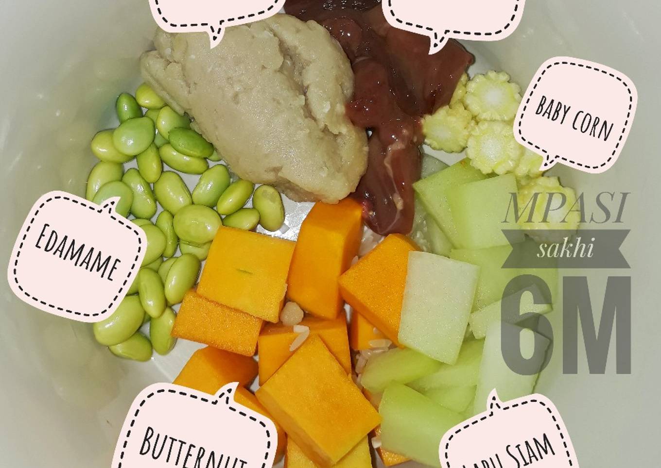 MPASI Kuadran 6m+ 5 : Butternut Yampung Hati