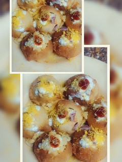दही पूरी (Dahi puri recipe in hindi) रेसिपी मुख्य फोटो
