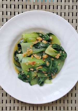 Foto resep Tumis pokcoy bawang putih