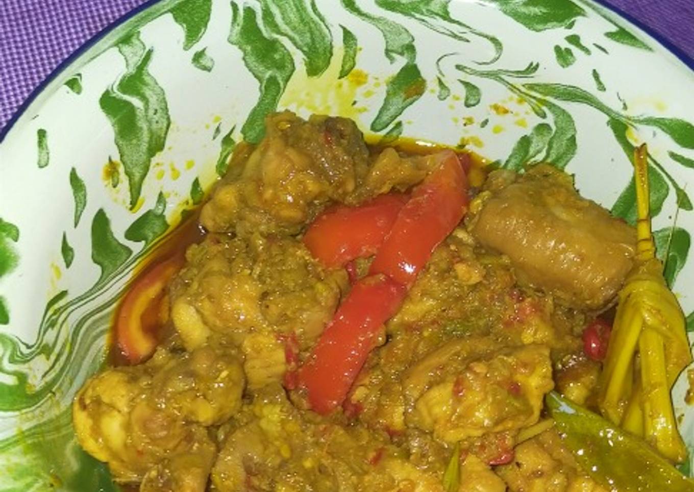 Ayam rica rica ala rumahan